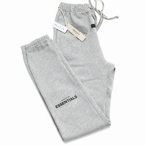 Fear of God Essentials Dark Oatmeal Cuffed Sweatpants